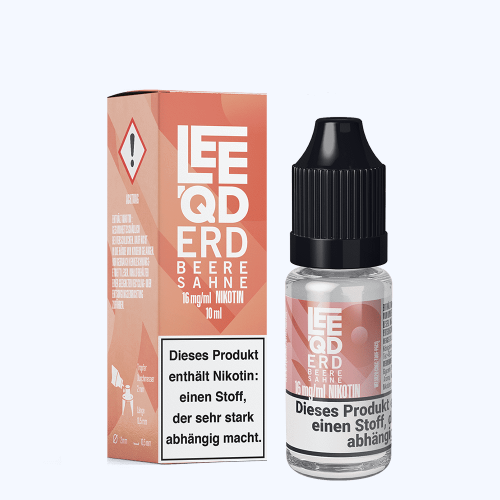Liquid Erdbeere Sahne - LEEQD