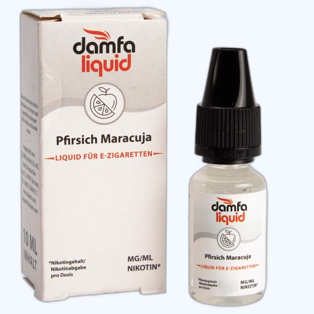 damfaliquid Pfirsich Maracuja 10ml