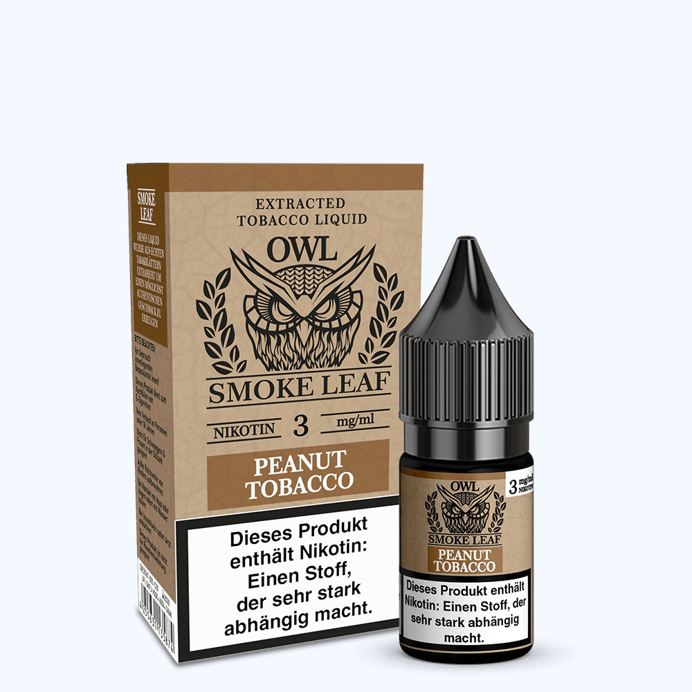 OWL Smoke Leaf Peanut Tobacco Liquid 3mg