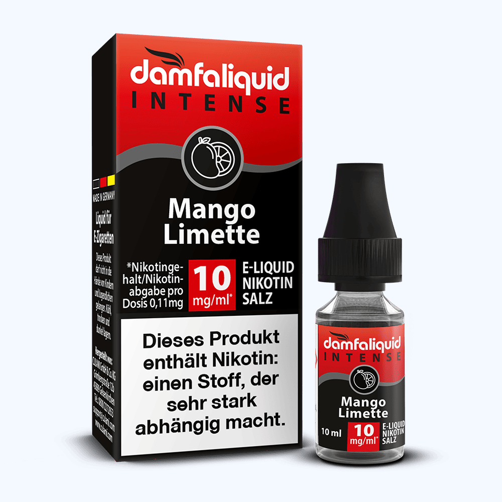 damfaliquid Nikotinsalz Mango Limette INTENSE