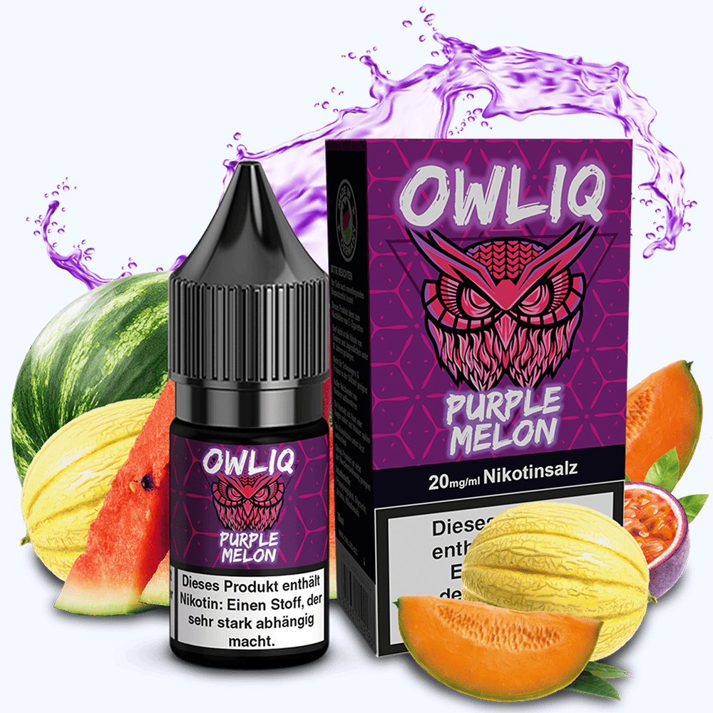 Liquid Purple Melon - OWLIQ Nikotinsalz