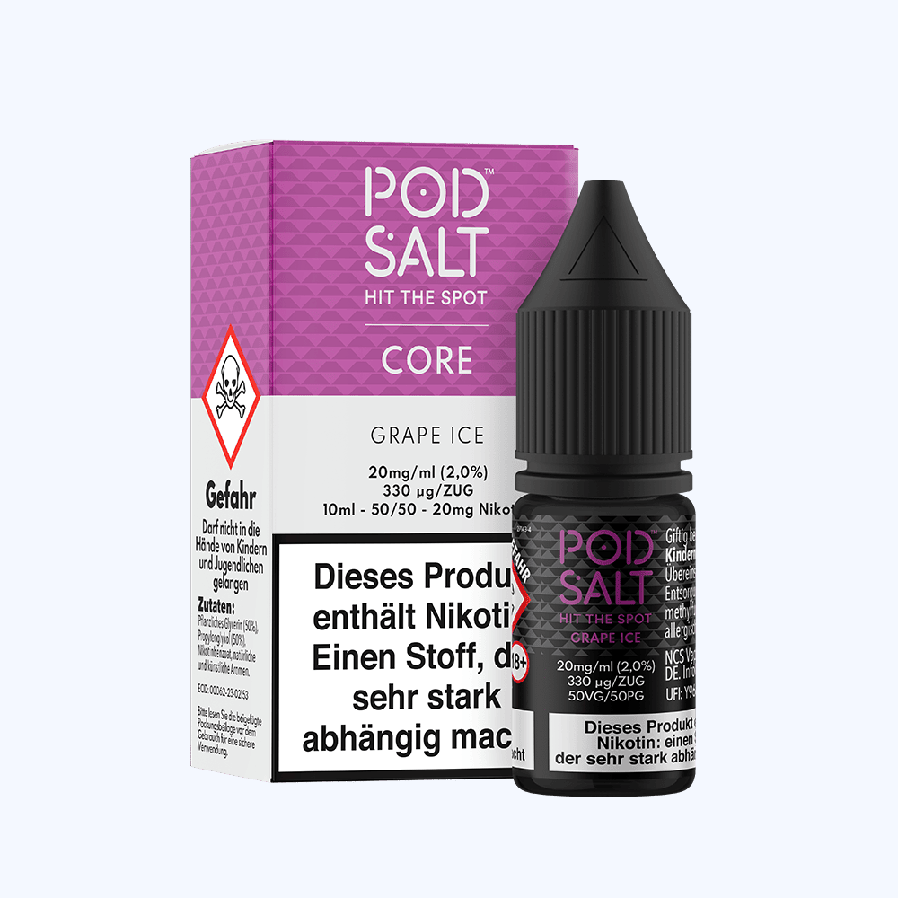 Liquid Grape Ice - Pod Salt Core Nikotinsalz