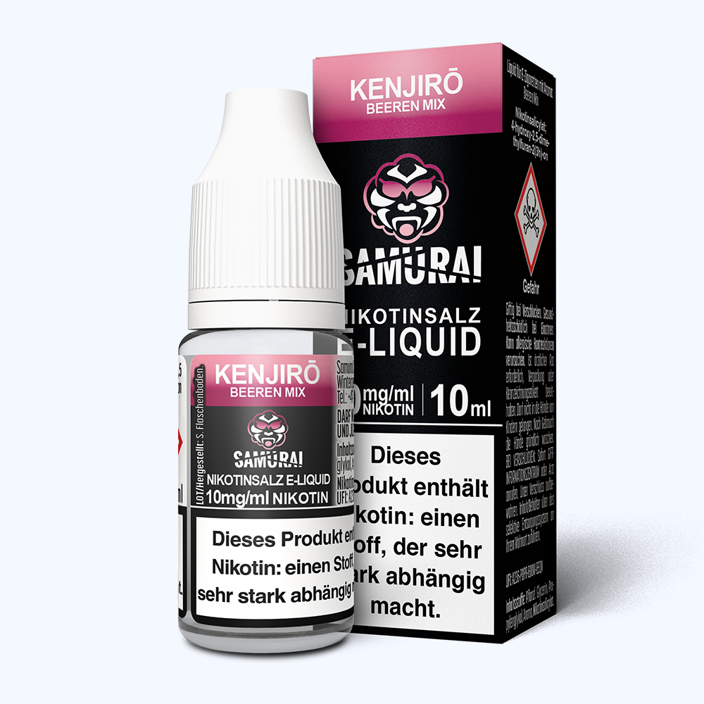 Liquid Kenjiro Beeren Mix - Samurai Nikotinsalz