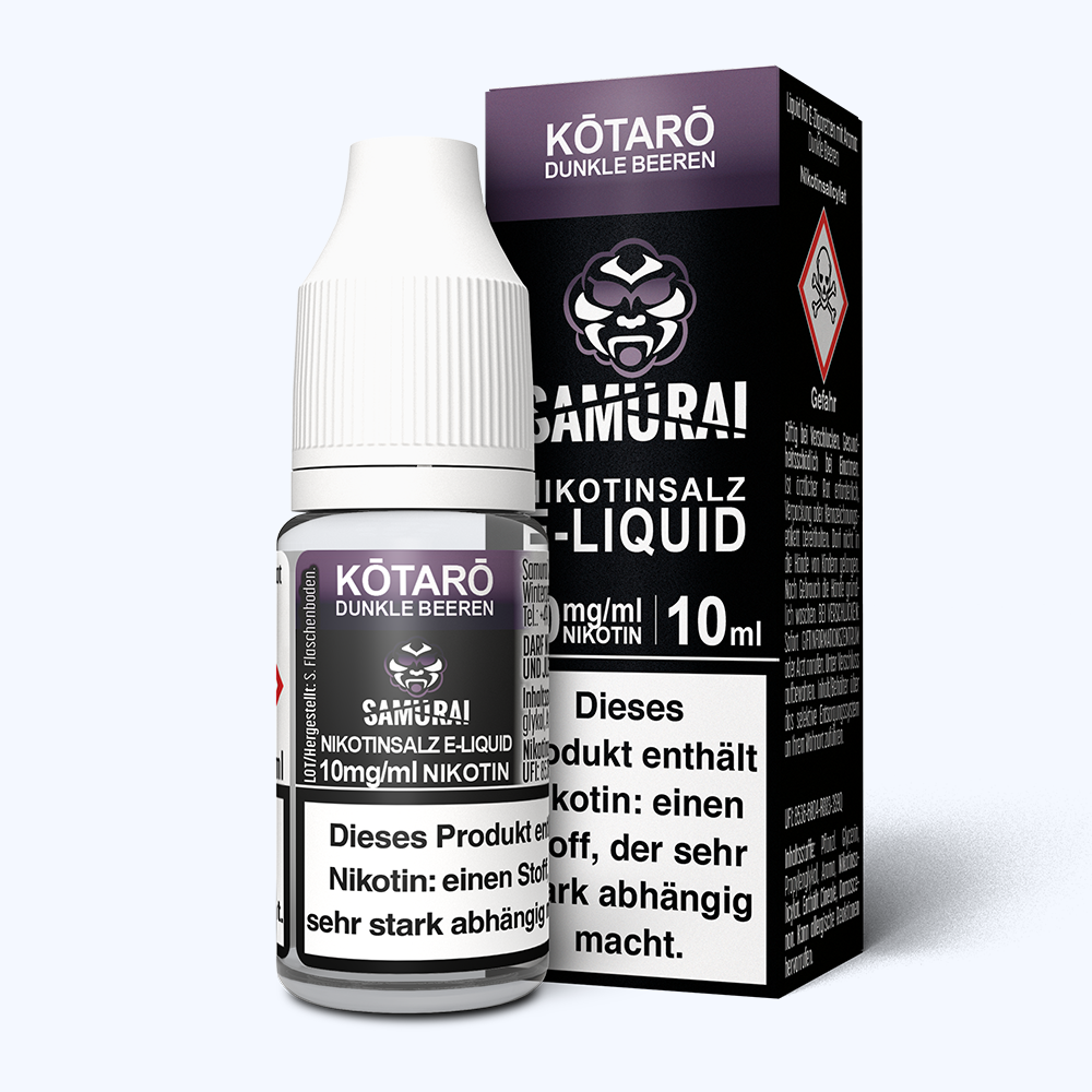 Liquid Kotaro Dunkle Beeren - Samurai Nikotinsalz