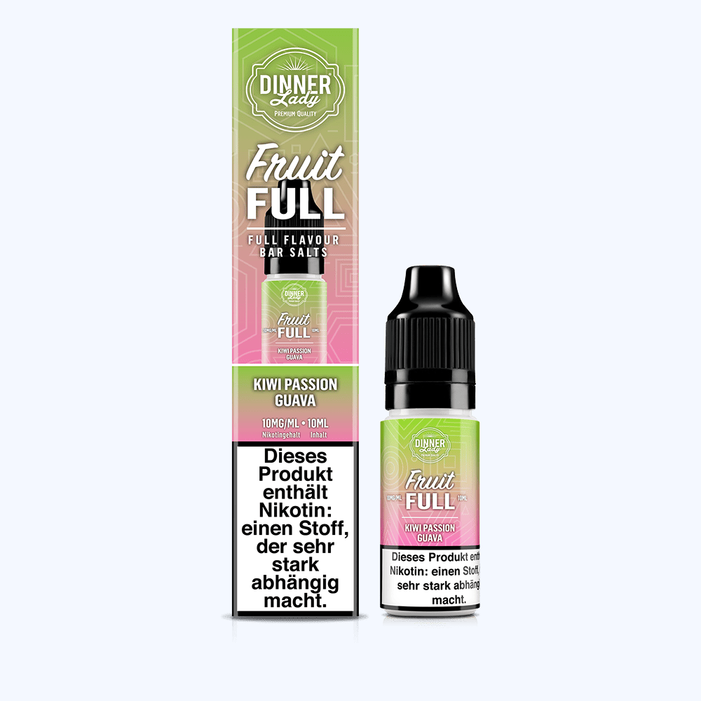 Liquid Kiwi Passion Guava - Dinner Lady Fruit Full Nikotinsalz