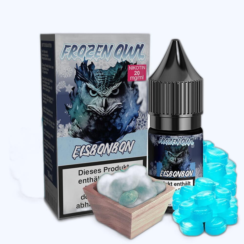 Liquid Eisbonbon - Frozen OWL Nikotinsalz