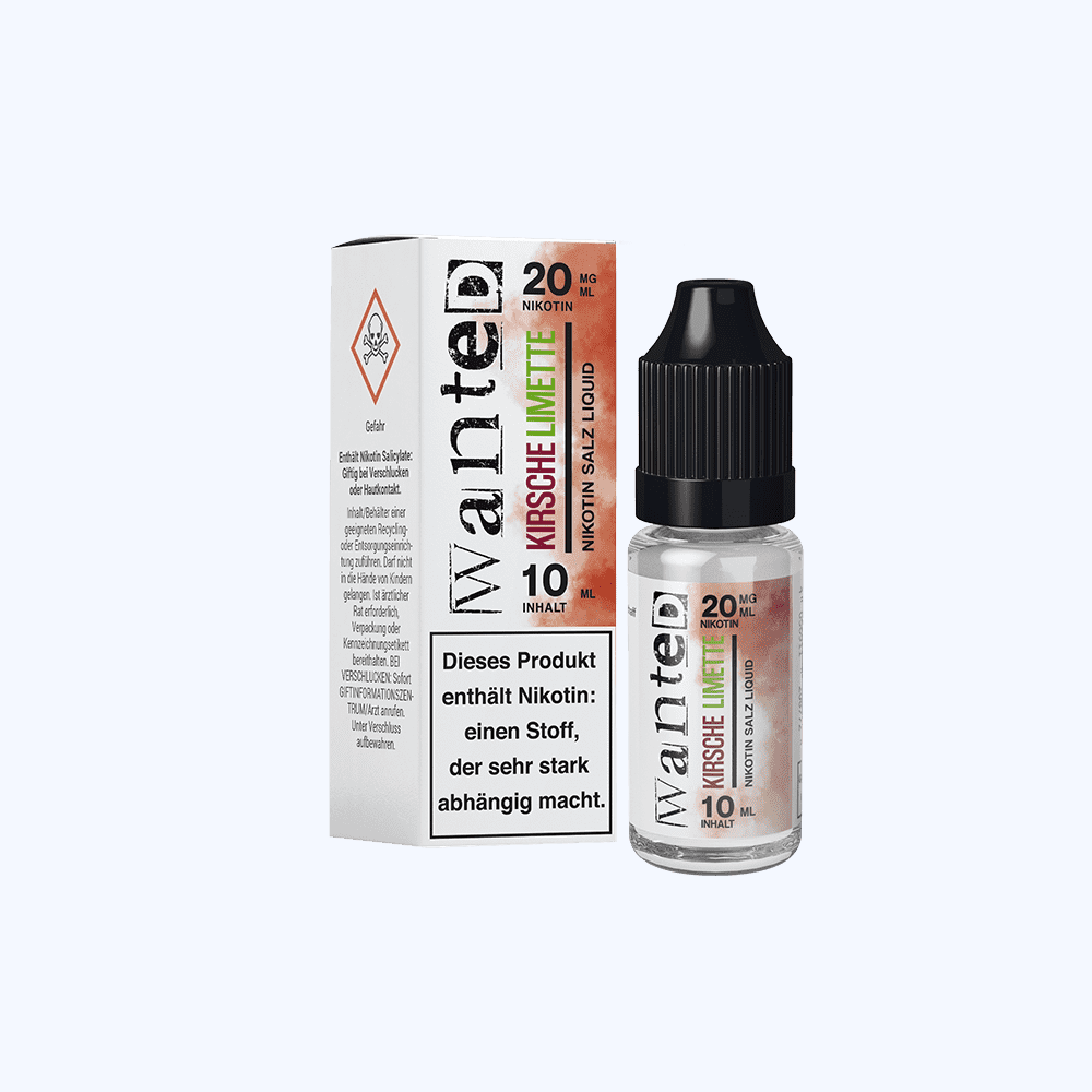 Liquid Kirsche Limette - Wanted Overdosed Nikotinsalz