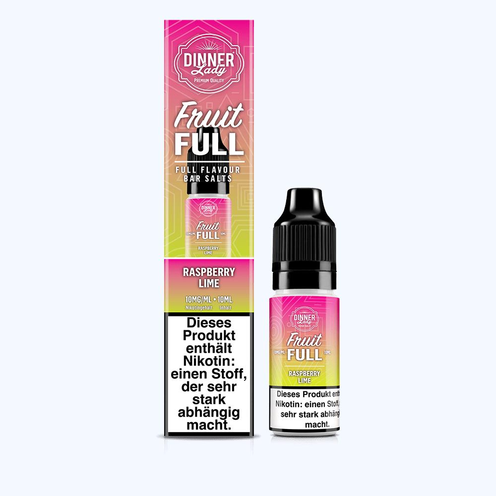 Liquid Raspberry Lime - Dinner Lady Fruit Full Nikotinsalz