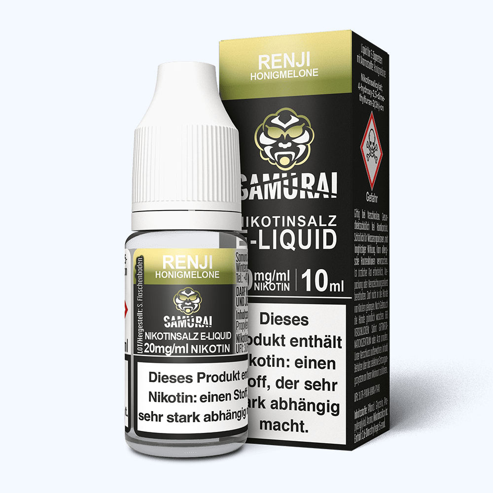 Samurai Nikotinsalz Liquid - Renji Honigmelone