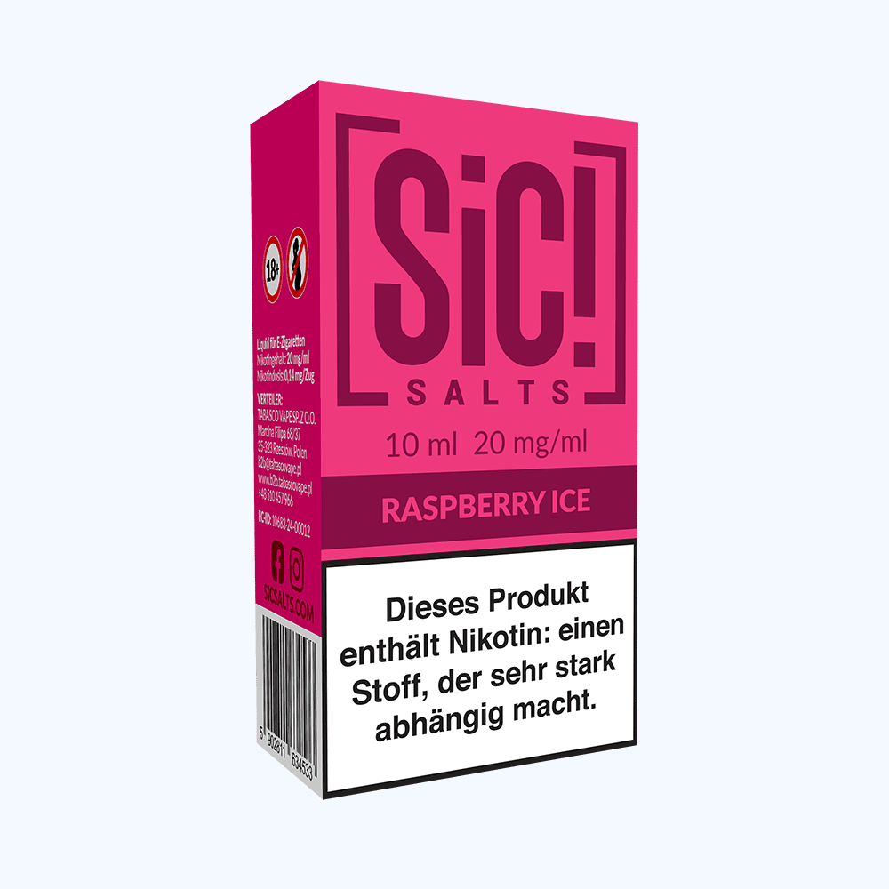 Liquid Raspberry Ice SIC Nikotinsalz