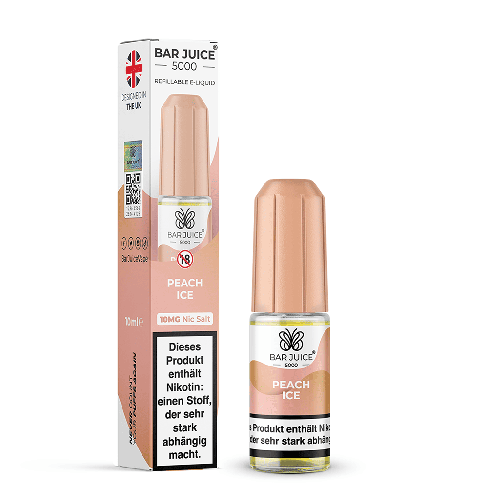 Bar Juice Nikotinsalz Peach Ice Liquid