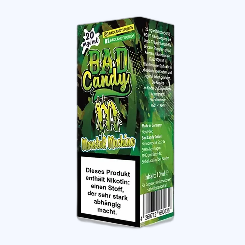 Liquid Monstar Machine - Bad Candy Nikotinsalz