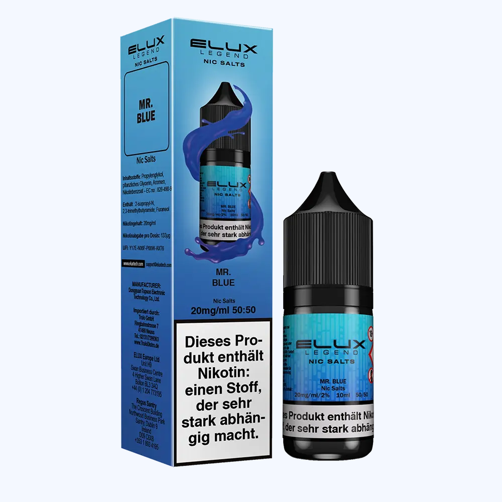 Liquid Mr. Blue - Elux Nikotinsalz