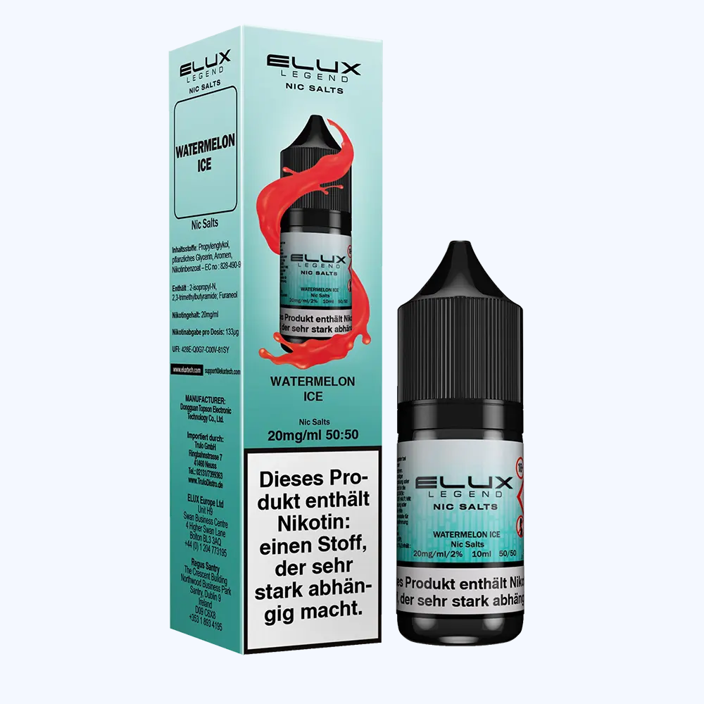 Liquid Watermelon Ice - Elux Nikotinsalz