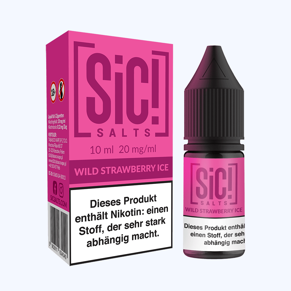 Liquid Wild Strawberry Ice SIC Nikotinsalz