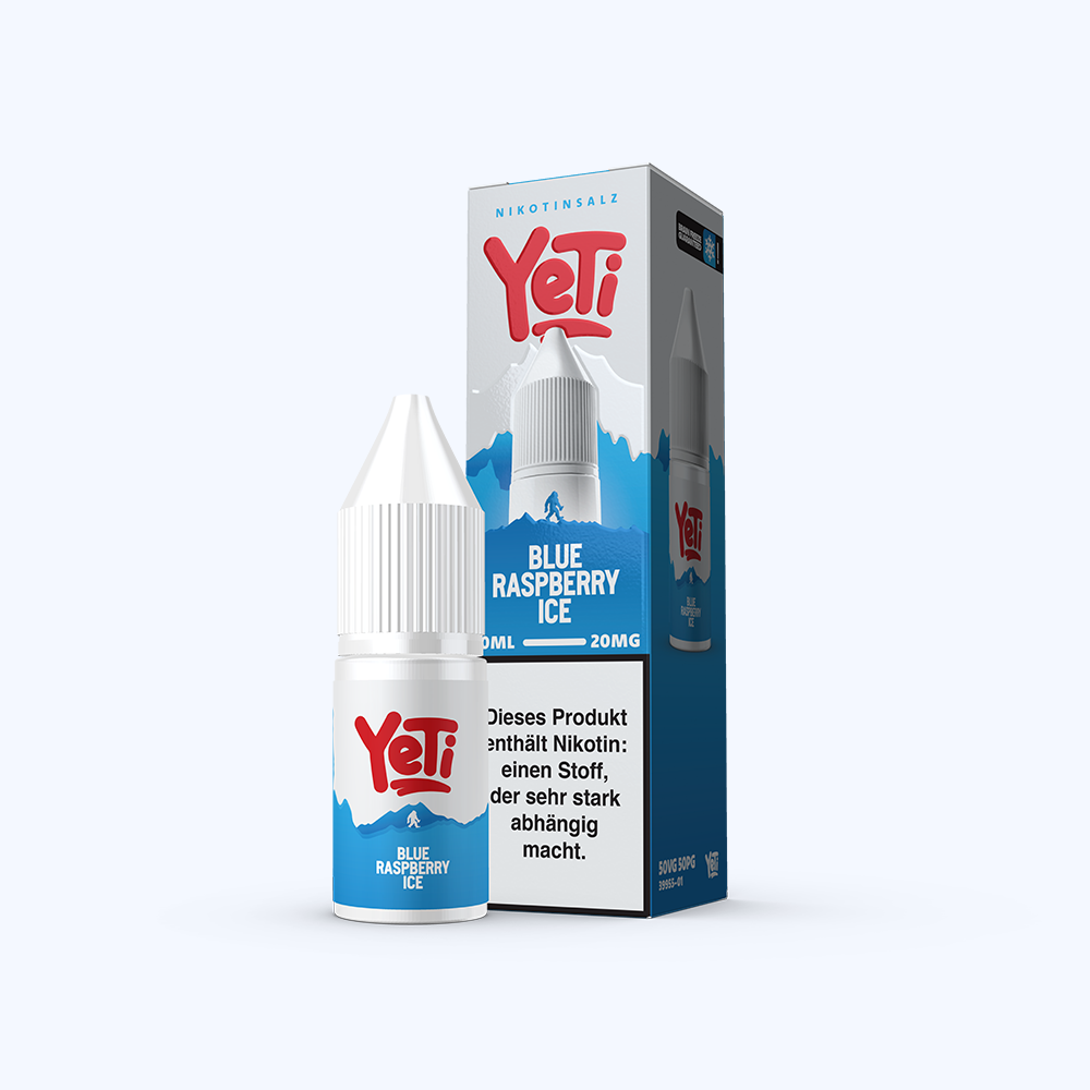 Liquid Blue Raspberry Ice - Yeti Summit Nikotinsalz