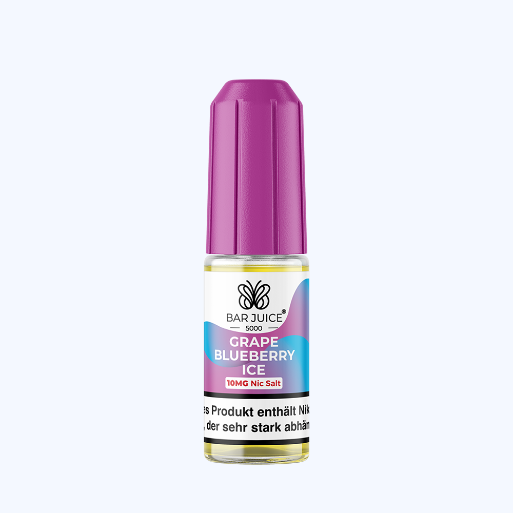 Bar Juice Nikotinsalz Grape Blueberry Ice Liquid