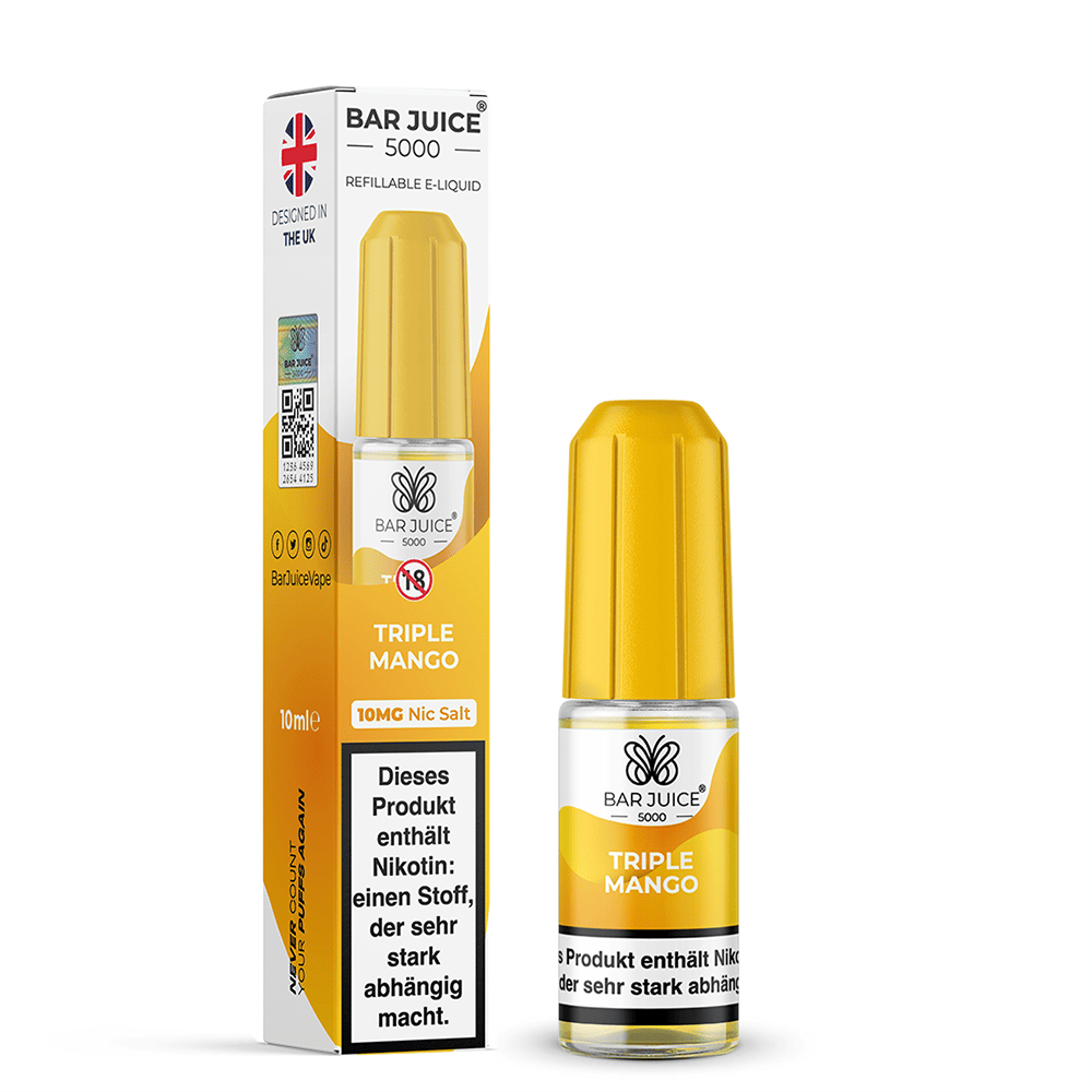 Bar Juice Nikotinsalz Triple Mango Liquid