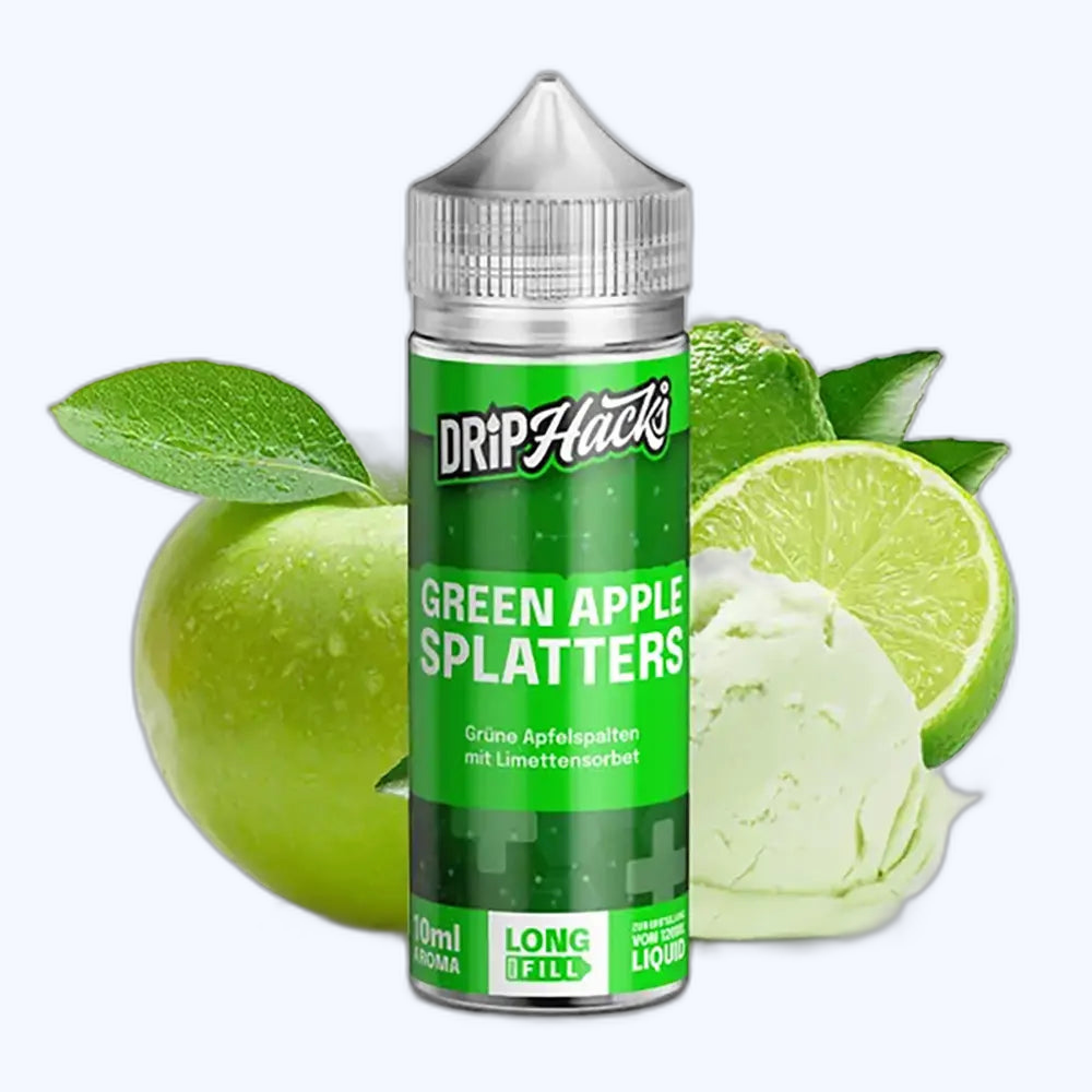 Aroma Green Apple Splatters - Drip Hacks