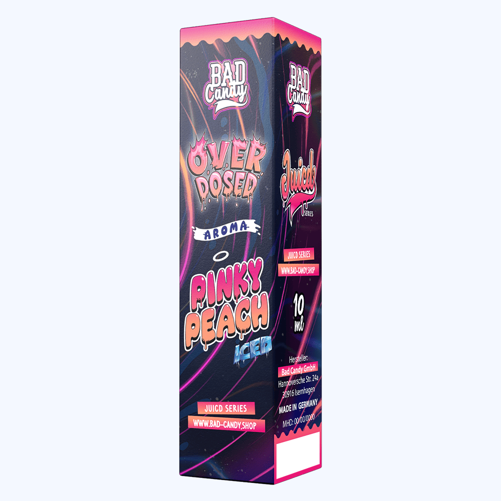 Aroma Pinky Peach Iced - Bad Candy Juicd