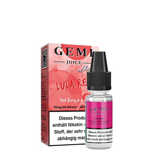 Liquid Lula Red - Gemi Juice Nikotinsalz 20mg