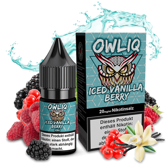 Liquid Iced Vanilla Berry - OWLIQ Nikotinsalz