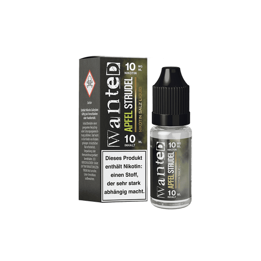 Liquid Apfelstrudel - Wanted Overdosed Nikotinsalz