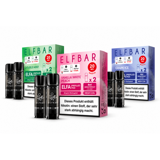 ELFBAR Elfa Pods - alle Sorten