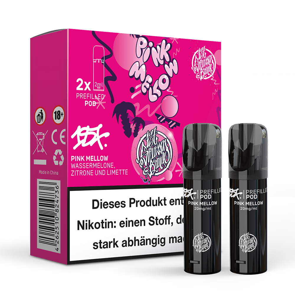 187 Strassenbande Einweg Pods Pink Mellow