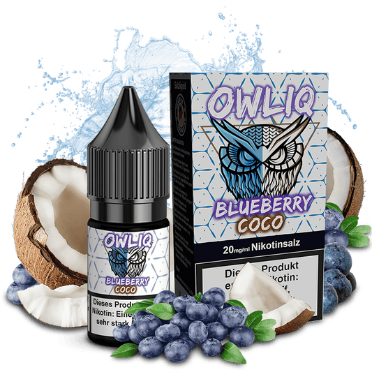Liquid Blueberry Coco - OWLIQ Nikotinsalz