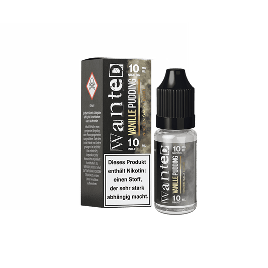 Liquid Vanillepudding - Wanted Overdosed Nikotinsalz
