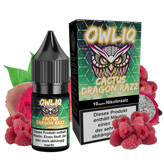 Liquid Cactus Dragon Razz - OWLIQ Nikotinsalz