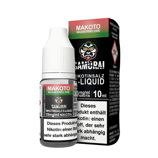 Liquid Makoto Wassermelone - Samurai Nikotinsalz
