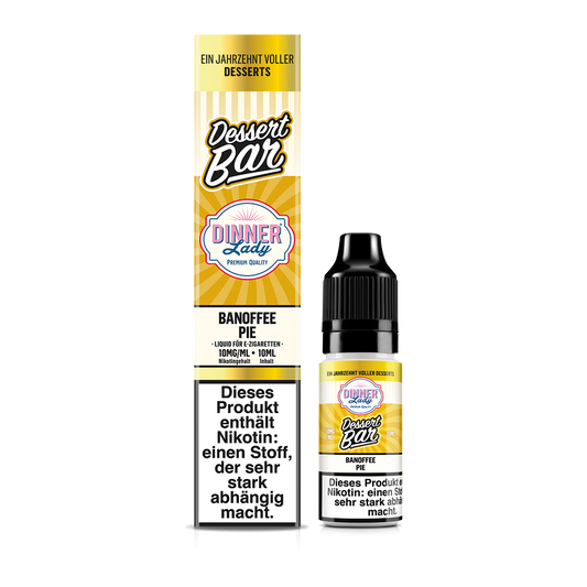 Dinner Lady Nikotinsalz Banoffee Pie 50/50 10ml