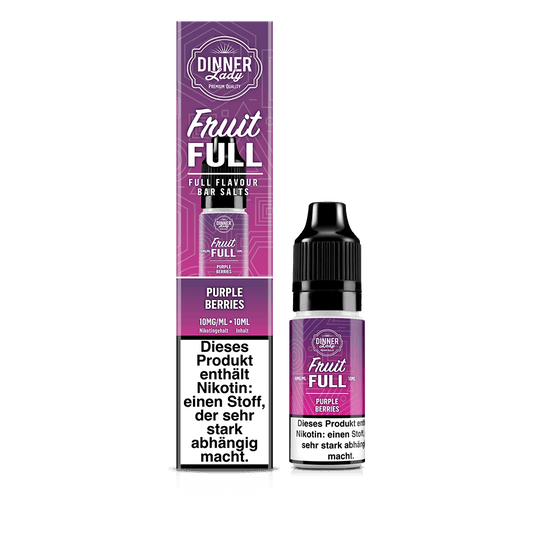 Liquid Purple Berries - Dinner Lady Fruit Full Nikotinsalz
