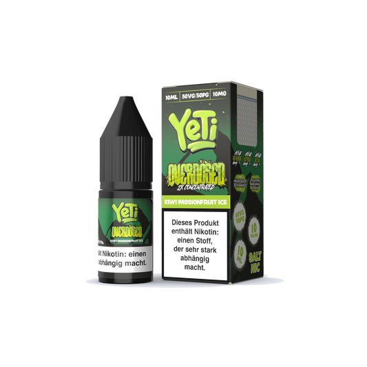 Liquid Kiwi Passionsfruit Ice - Yeti Overdosed Nikotinsalz 10mg
