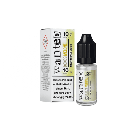 Liquid Kokos Melone - Wanted Overdosed Nikotinsalz