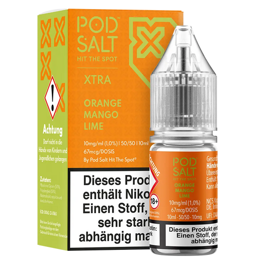 Liquid Orange Mango Lime - Pod Salt Xtra Nikotinsalz