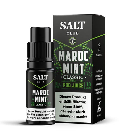 Liquid Maroc Mint Classic - Flavorist Salt Club Nikotinsalz