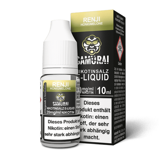 Samurai Nikotinsalz Liquid - Renji Honigmelone