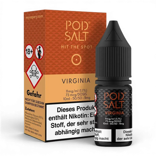 Liquid Virginia (Gold) - Pod Salt Core Nikotinsalz