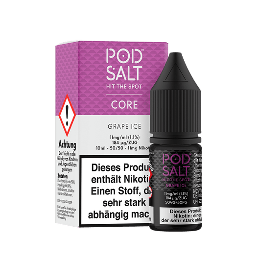 Liquid Grape Ice - Pod Salt Core Nikotinsalz