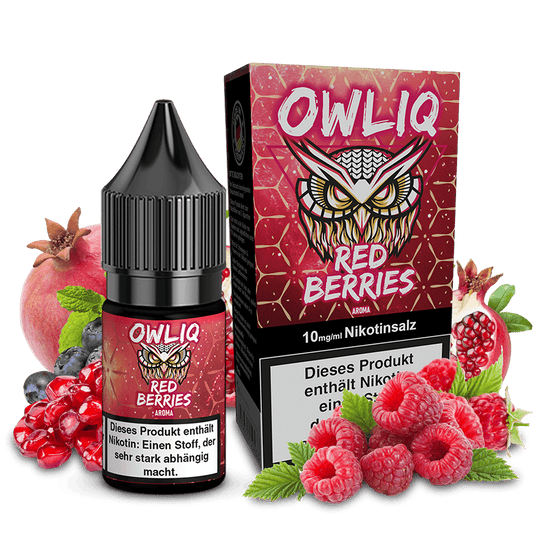 Liquid Red Berries - OWLIQ Nikotinsalz