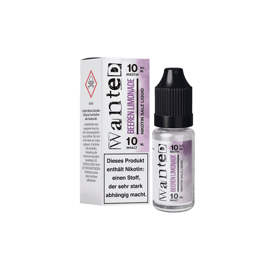 Liquid Beeren Limonade - Wanted Overdosed Nikotinsalz