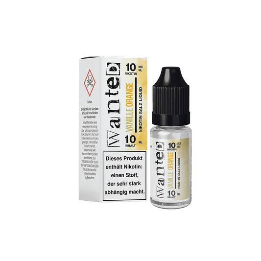 Liquid Vanille Orange - Wanted Overdosed Nikotinsalz