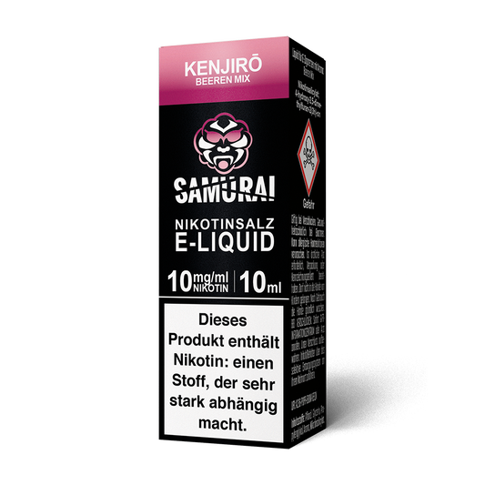 Liquid Kenjiro Beeren Mix - Samurai Nikotinsalz