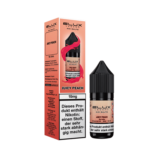 Elux Nikotinsalz Juicy Peach Liquid