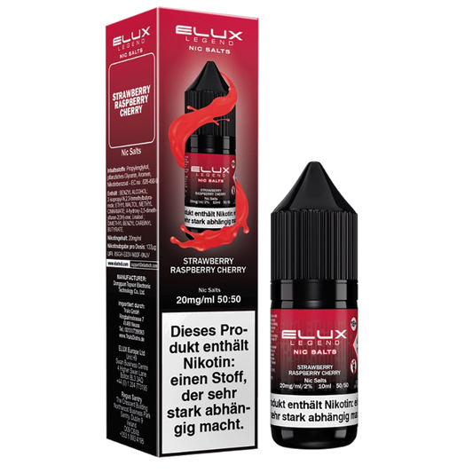 Liquid Strawberry Raspberry Cherry - Elux Nikotinsalz 20mg