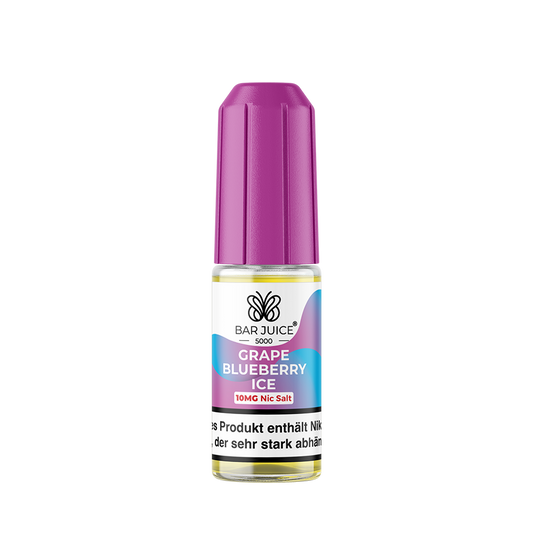 Bar Juice Nikotinsalz Grape Blueberry Ice Liquid