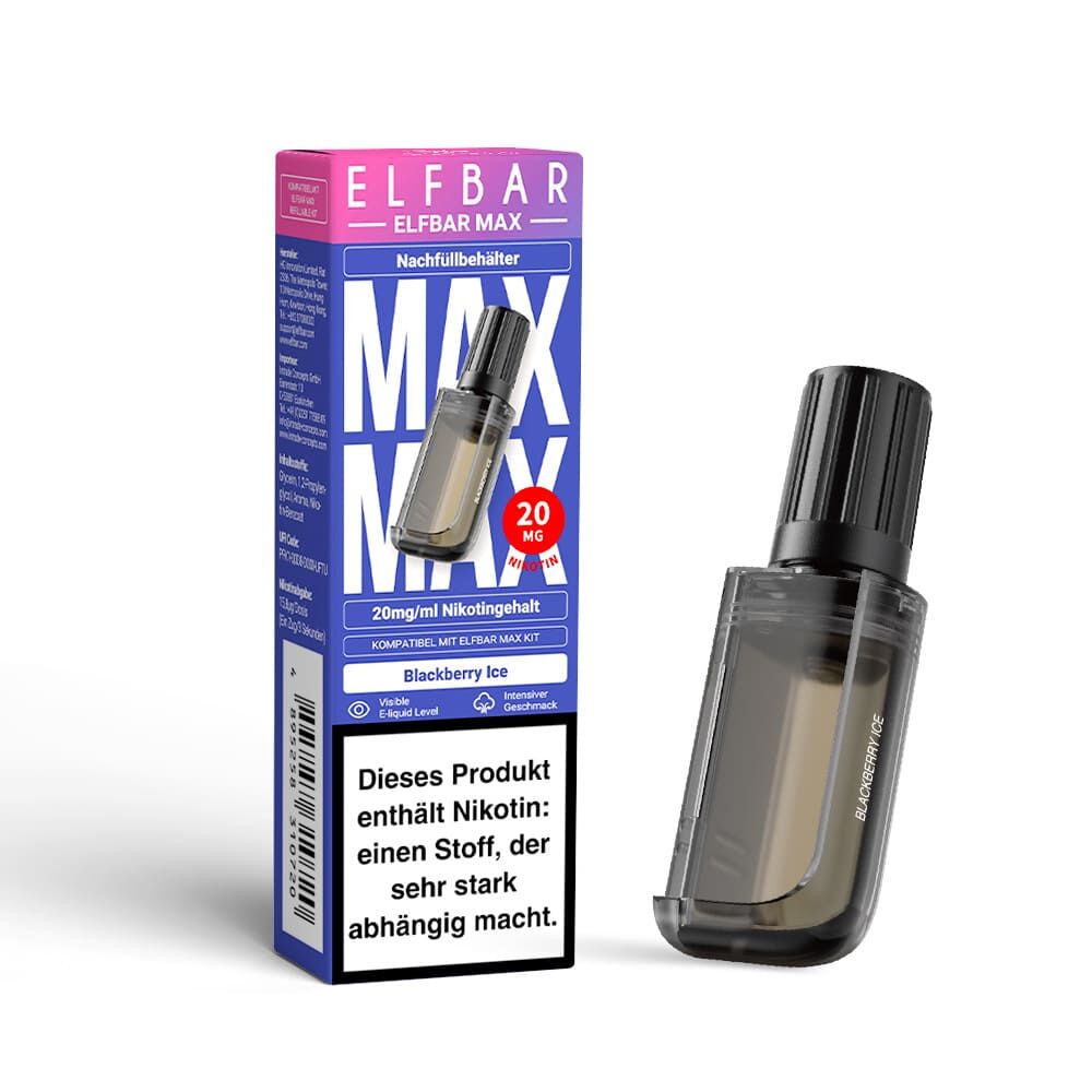Elfbar MAX Refill Pods Blackberry Ice